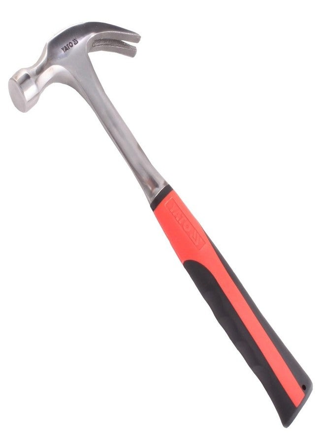 Yato YT-4570 Claw Hammer 600G |Power Tools|hand Tools|Industrial Tools|Hammer for Home Use, multicolour